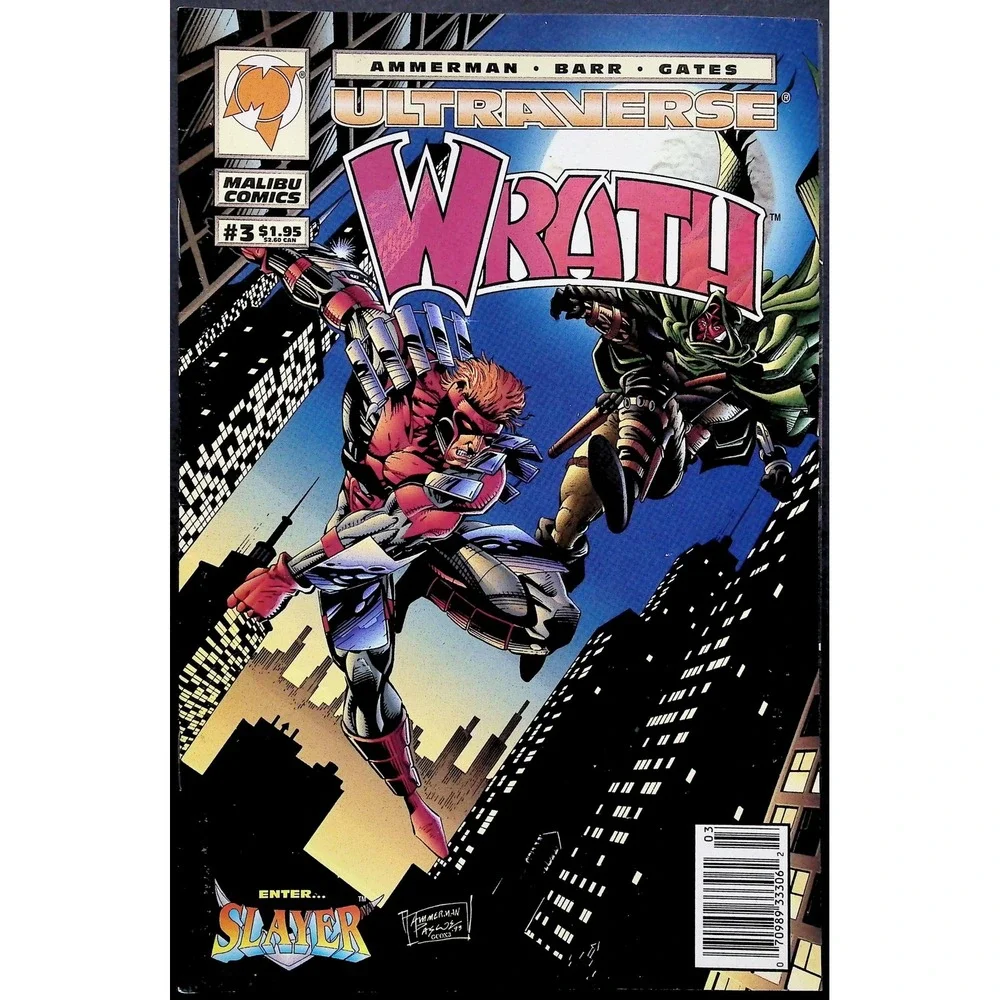 Wrath #1-5 Complete Set‎ Malibu Ultraverse 1994 Mantra Freex Guest Appearances
